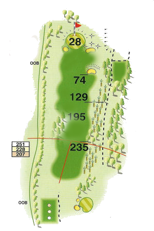 Hole 12 Map