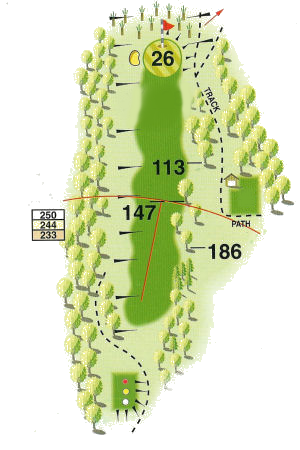 Hole 17 Map